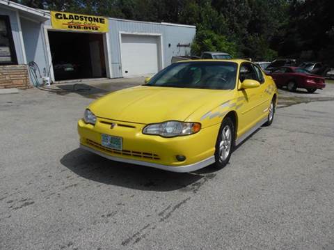 2002 Chevrolet Monte Carlo for sale at Chris Nacos Auto Sales in Derry NH