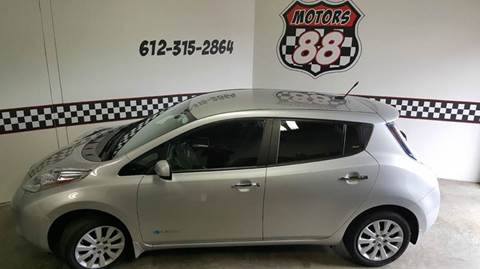 2013 Nissan LEAF for sale at MOTORS 88 in New Brighton MN