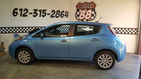 2013 Nissan LEAF for sale at MOTORS 88 in New Brighton MN