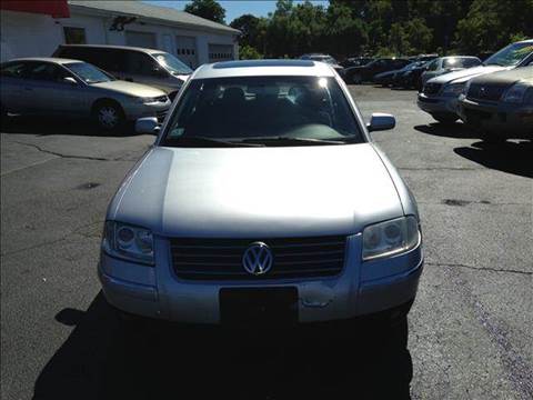 2001 Volkswagen Passat for sale at Sandy Lane Auto Sales and Repair in Warwick RI