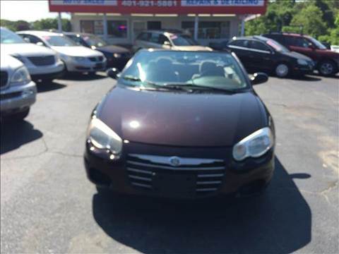 2004 Chrysler Sebring for sale at Sandy Lane Auto Sales and Repair in Warwick RI
