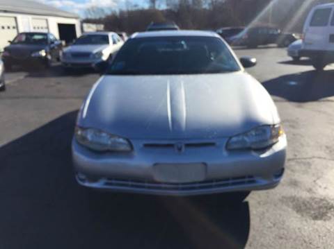 2003 Chevrolet Monte Carlo for sale at Sandy Lane Auto Sales and Repair in Warwick RI