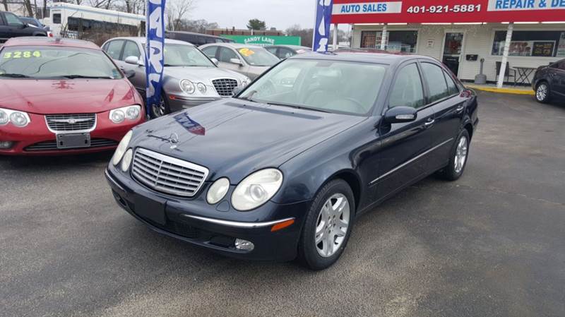 2006 Mercedes-Benz E-Class for sale at Sandy Lane Auto Sales and Repair in Warwick RI