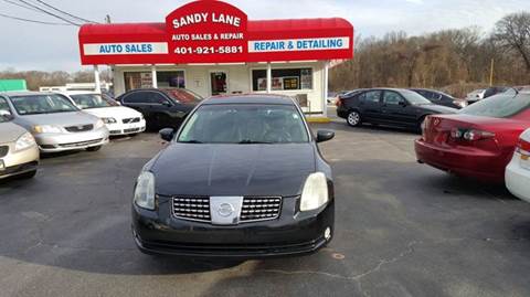 2006 Nissan Maxima for sale at Sandy Lane Auto Sales and Repair in Warwick RI