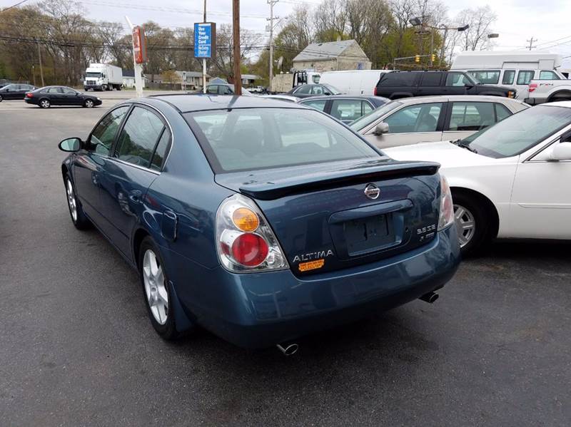 2002 nissan altima 3 5 se 4dr sedan in warwick ri sandy lane auto sales and repair 2002 nissan altima 3 5 se 4dr sedan in