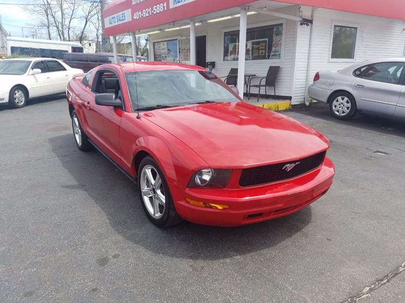 2006 Ford Mustang V6 Deluxe 2dr Coupe In Warwick RI Sandy Lane Auto Sales and Repair