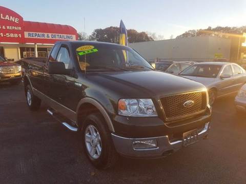 2004 Ford F-150 for sale at Sandy Lane Auto Sales and Repair in Warwick RI