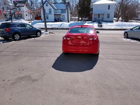 2017 Chevrolet Cruze for sale at Boutot Auto Sales in Massena NY