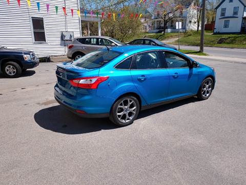 2013 Ford Focus for sale at Boutot Auto Sales in Massena NY