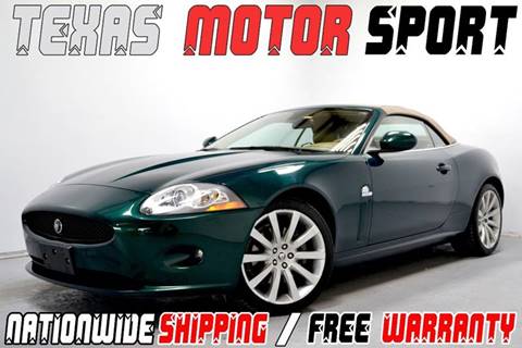 2008 Jaguar XK-Series for sale at Texas Motor Sport in Houston TX