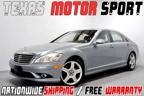 2007 Mercedes-Benz S-Class for sale at Texas Motor Sport in Houston TX