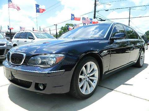 2007 BMW 7 Series for sale at Texas Motor Sport in Houston TX