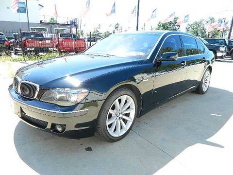 2007 BMW 7 Series for sale at Texas Motor Sport in Houston TX