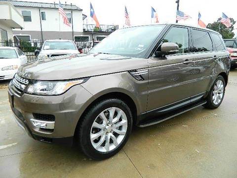 2014 Land Rover Range Rover Sport for sale at Texas Motor Sport in Houston TX