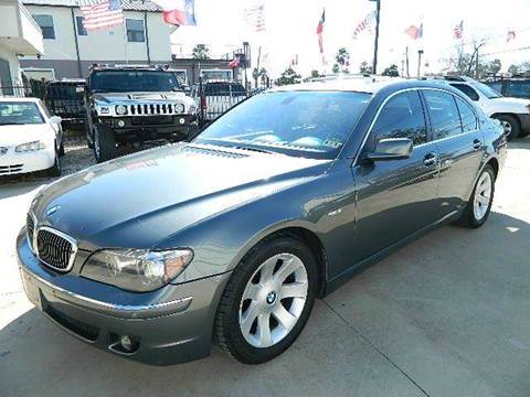 2006 BMW 7 Series for sale at Texas Motor Sport in Houston TX