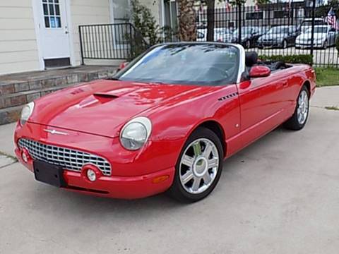 2004 Ford Thunderbird for sale at Texas Motor Sport in Houston TX