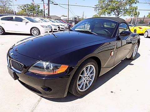2003 BMW Z4 for sale at Texas Motor Sport in Houston TX