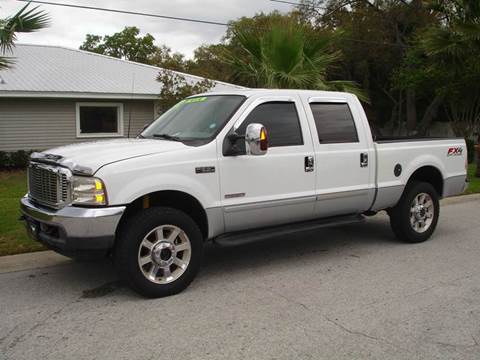 2003 Ford F-250 Super Duty for sale at Palm Harbor Motorcar Company in Palm Harbor FL
