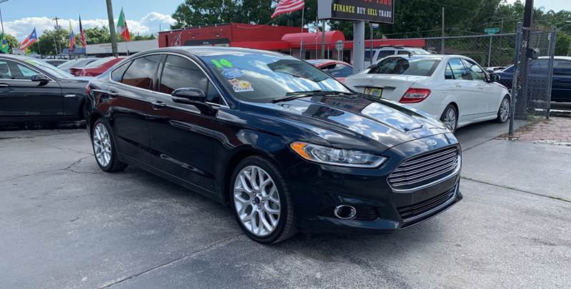 2014 Ford Fusion Titanium 4dr Sedan In Tampa Fl Kings Auto Group