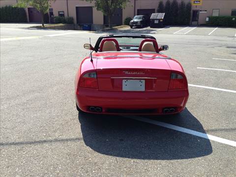 2002 Maserati Spyder Cambiocorsa