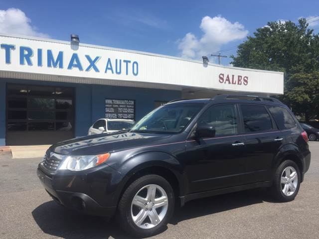 2009 Subaru Forester for sale at Trimax Auto Group in Norfolk VA