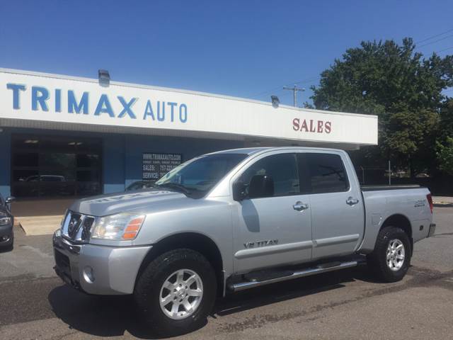 2006 Nissan Titan for sale at Trimax Auto Group in Norfolk VA