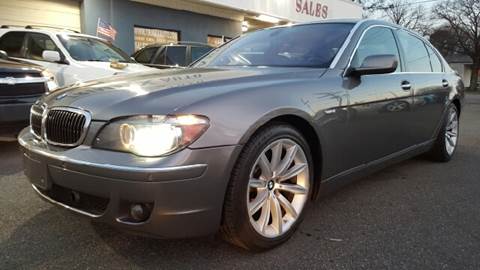 2007 BMW 7 Series for sale at Trimax Auto Group in Norfolk VA