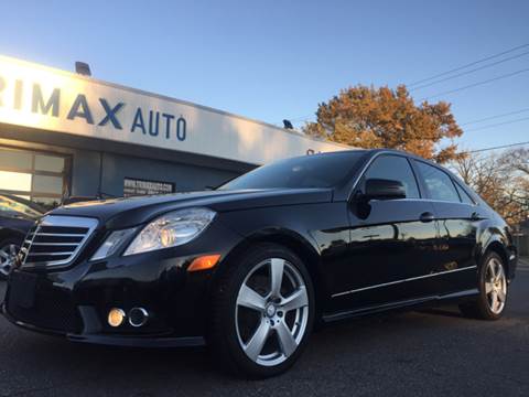 2010 Mercedes-Benz E-Class for sale at Trimax Auto Group in Norfolk VA