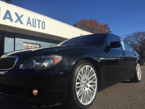 2008 BMW 7 Series for sale at Trimax Auto Group in Norfolk VA