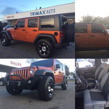 2010 Jeep Wrangler Unlimited for sale at Trimax Auto Group in Norfolk VA