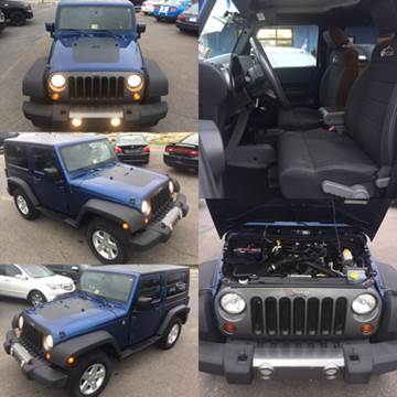 2010 Jeep Wrangler for sale at Trimax Auto Group in Norfolk VA