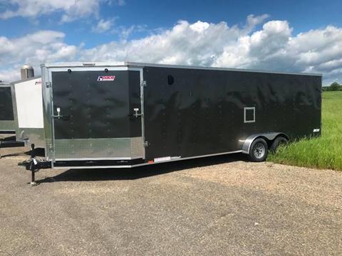 2019 Pace American 7x27 2-Axle V-Nose Ramp Doors