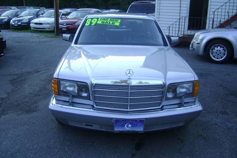 1989 Mercedes-Benz 420-Class for sale at Balic Autos Inc in Lanham MD