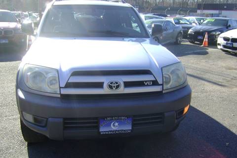 2003 Toyota 4Runner for sale at Balic Autos Inc in Lanham MD