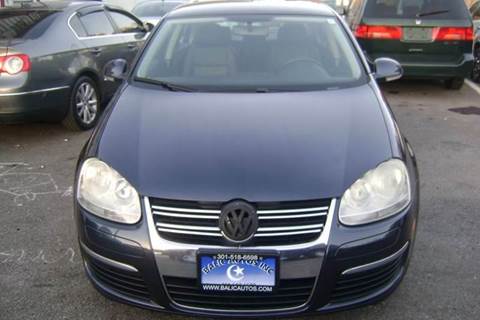 2007 Volkswagen Jetta for sale at Balic Autos Inc in Lanham MD