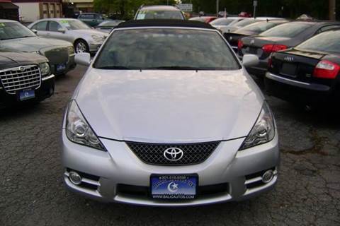2007 Toyota Camry Solara for sale at Balic Autos Inc in Lanham MD