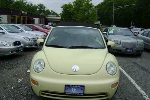 2005 Volkswagen New Beetle for sale at Balic Autos Inc in Lanham MD
