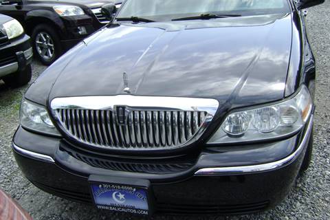 2007 Lincoln Town Car for sale at Balic Autos Inc in Lanham MD
