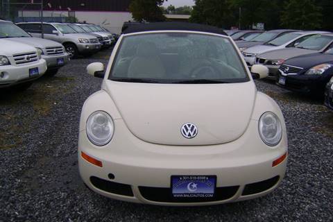 2007 Volkswagen New Beetle for sale at Balic Autos Inc in Lanham MD