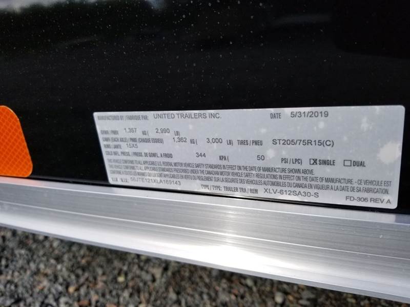 2022 United 6x12+2 3.5K XLV