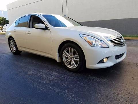 2012 Infiniti G37 Sedan for sale at HD CARS INC in Hollywood FL