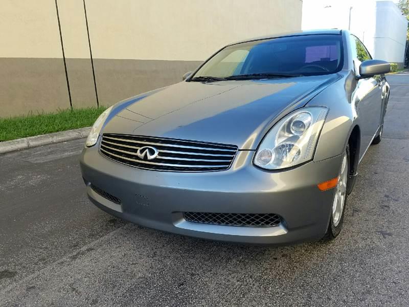 2006 Infiniti G35 for sale at HD CARS INC in Hollywood FL
