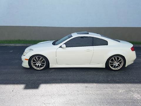 2006 Infiniti G35 for sale at HD CARS INC in Hollywood FL