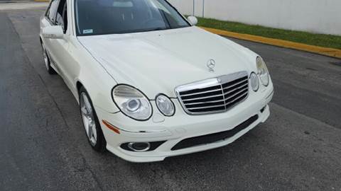 2009 Mercedes-Benz E-Class for sale at HD CARS INC in Hollywood FL