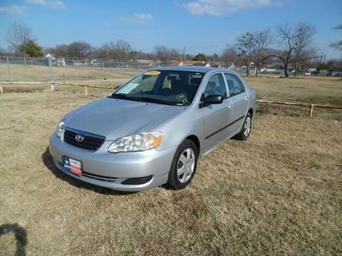 2007 Toyota Corolla for sale at LA PULGA DE AUTOS in Dallas TX