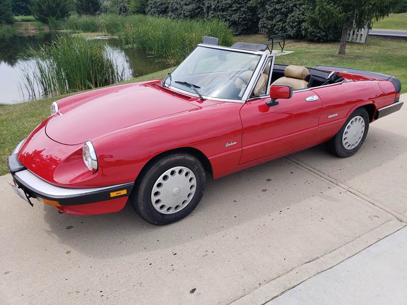 1989 Alfa Romeo Spider for sale at Exclusive Automotive in West Chester OH