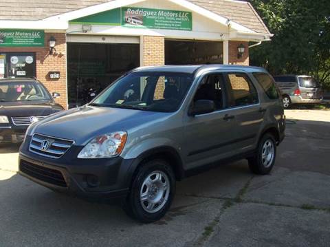 2006 Honda CR-V for sale at RODRIGUEZ MOTORS LLC in Fredericksburg VA