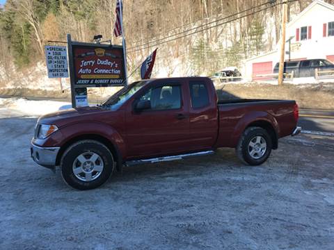 2007 Nissan Frontier for sale at Jerry Dudley's Auto Connection in Barre VT