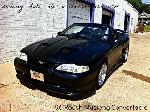 1996 Ford Mustang for sale at MIDWAY AUTO SALES & CLASSIC CARS INC in Fort Smith AR