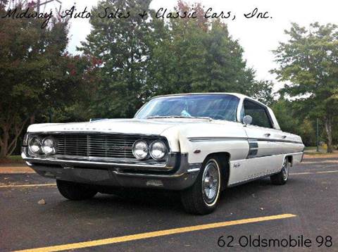 1962 Oldsmobile Ninety-Eight for sale at MIDWAY AUTO SALES & CLASSIC CARS INC in Fort Smith AR
